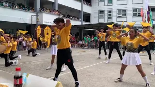 Intams 2019 -Senior High School Yellow team Cheardance #PSBC