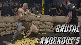 Best Knockouts of MAHATCH part 2 | BARE KNUCKLE BOXING |