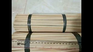 Tusuk Sempol Bahan Bambu Tumpul Kedua Ujung