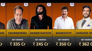 Richest Actor In India | Richest Indian Actor Comparison | Top 10 Richest Actor