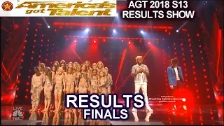 Results Top 3 & Top 2  Zurcaroh Shin Lim Brian King Joseph | America's Got Talent 2018 Finale AGT