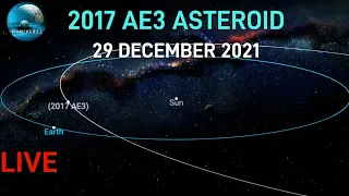 2017 AE3 Asteroid | Close Approach on 29 December 2021