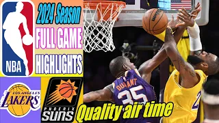 Los Angeles Lakers vs Phoenix Suns [FULL GAME] QTR Feb 25, 2024 | NBA Highlights 2024