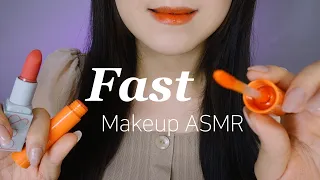 Fast Makeup ASMR💤 | personal attention (No talking, Layered sounds)