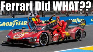 Did Ferrari Just Win Le Mans? - What that means to the World...
