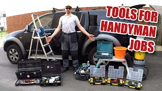 What do I take on Handyman Jobs?? Handyman tools you'll need!