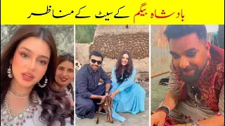 Badshah Begum behind the scenes || Badshah begum bts || Badshah begum || Badshah begum best moments