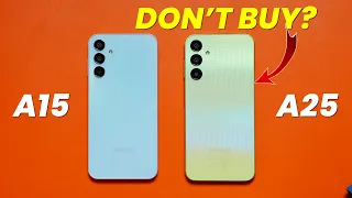 3 Reasons to AVOID the Samsung Galaxy A25 & Galaxy A15