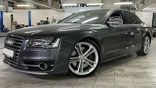 Красивый, но издалека - проверка Audi S8 D4 с турбированным двигателем V8