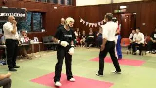 Main Event Kickboxkarate Fight Night 2012: Lisa Boardman Vs Gemma Upfold