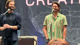 J2 Charlotte con gold panel (Jensen Ackles and Jared Padalecki) August 20, 2023