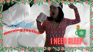 My WINTER Morning Routine ! ❄️✨| Day 6 Of VLOGMAS !!