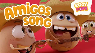 Amigos Song | Eggy Pops | Funny cartoon