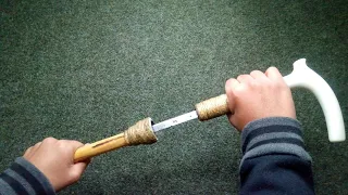 How to make "Sword in Cane" easy at home!!