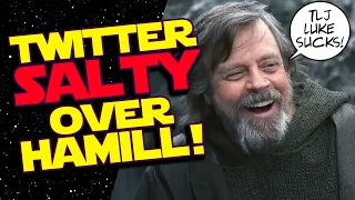 Twitter Says MARK HAMILL is DISSING The Last Jedi by Thanking Mandalorian Director?!