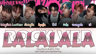 Stray Kids (스트레이 키즈) - '락 (樂) (LALALALA) (Rock Ver.)' [Han/Rom/Eng] Color Coded Lyrics