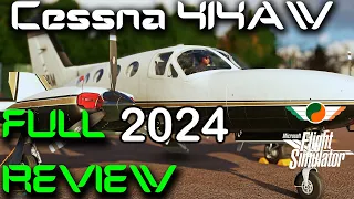 Is this the most detailed Twin Engine in 2024? | FlySimWare C414AW | MSFS