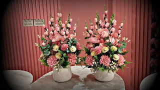 Artificial flowers arrangements/artificial flowers arrangements ideas/How to make flowers arranged