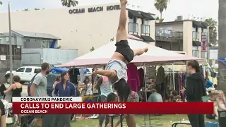 Ocean Beach Residents Fed Up With Large Gatherings