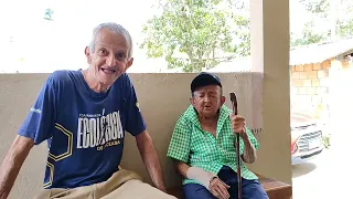 LEVEI O LUIZINHO PRA VISITAR UM AMIGO DE INFÂNCIA.