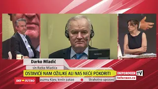 INFO JUTRO - Karadžića drže u srednjovekovnom zatvoru, a zdravlje generala Mladića užasno!