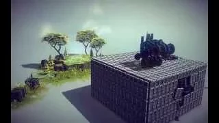 Besiege - An unnecessarily complicated vehicle for all 15 zones