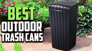 Top 10 Best Outdoor Trash Cans in 2023 Reviews