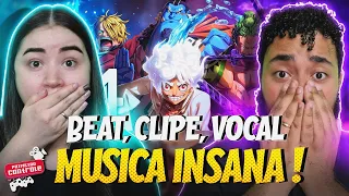 Luffy, Zoro, Sanji & Jinbe (One Piece) - Quarteto Monstro | M4rkim - [REACT EM CASAL]