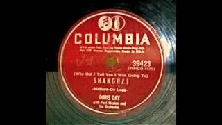 Doris Day - Shanghai 78 rpm!