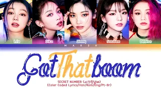 [ENG|PT-BR] SECRET NUMBER (시크릿넘버) – Got That Boom (Color Coded Lyrics/Han/Rom)