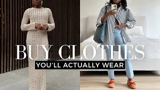 How To Buy Fall Clothes You’ll ACTUALLY WEAR and LOVE | Wardrobe Planning for A New Season