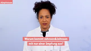 Impfwissen, Teil 12: Warum kommt Johnson&Johnson mit nur einer Impfung aus?