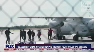 Migrants flown to Martha's Vineyard: Sheriff opens criminal investigation | LiveNOW from FOX