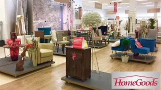 MARSHALLS HOMEGOODS ARMCHAIRS CHAIRS SOFAS TABLES FURNITURE SHOP WITH ME SHOPPING STORE WALK THROUGH