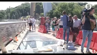 Півроку будували – нанівець за день: що відомо про пошкодження нового мосту в Києві