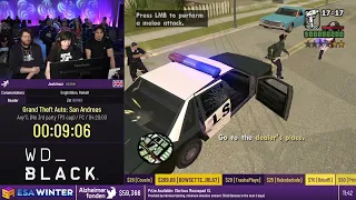 Grand Theft Auto: San Andreas [Any% (No 3rd party FPS cap)] by Joshimuz - #ESAWinter23