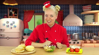 Смачна Подорож з Нюсею: Бутерброд-Відкриття Чілівської Кулінарії для Дітей!