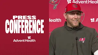 Liam Coen on Baker Mayfield: ‘This is His Team’ | Press Conference | Tampa Bay Buccaneers