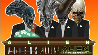 Alien (1979) & Aliens (1986) & Alien³ (1992) & Alien: Resurrection - Coffin Dance Meme Song Cover