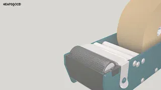 HeapsGood Water Activated Tape Dispenser