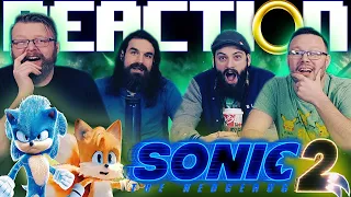 Sonic the Hedgehog 2 - Official Trailer REACTION!!