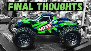 Traxxas Hoss 4x4 VXL Full Review and Final Thoughts