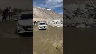 i20 off road leh ladak #himachalpradesh #lake #lehladakh #danger #mountain #reels