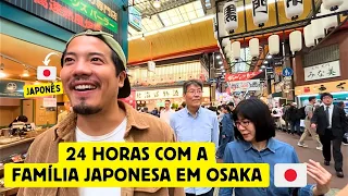 24 horas com a família japonesa em Osaka.