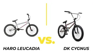 Haro Leucadia VS. DK Cygnus - UNDER $400 BMX BIKES (Comprehensive Comparison)