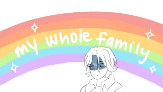 langa's whole family thinks he's gay [sk8 the infinity animatic]