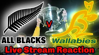 New Zealand All Blacks v Australia Wallabies | Bledisloe Cup | Live Reaction Play by Play & Analysis