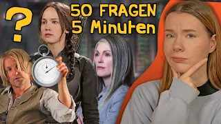 50 FRAGEN in 5 MINUTEN! 😰 | Die Tribute von Panem