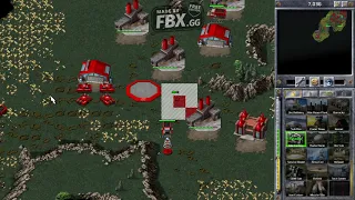 C&C Red Alert Remastered - Skirmish - 1 Soviet vs 7 Allies Hard A.I