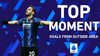 The 10 best long-range goals from the first half of the season | Top Moment | Serie A 2021/22